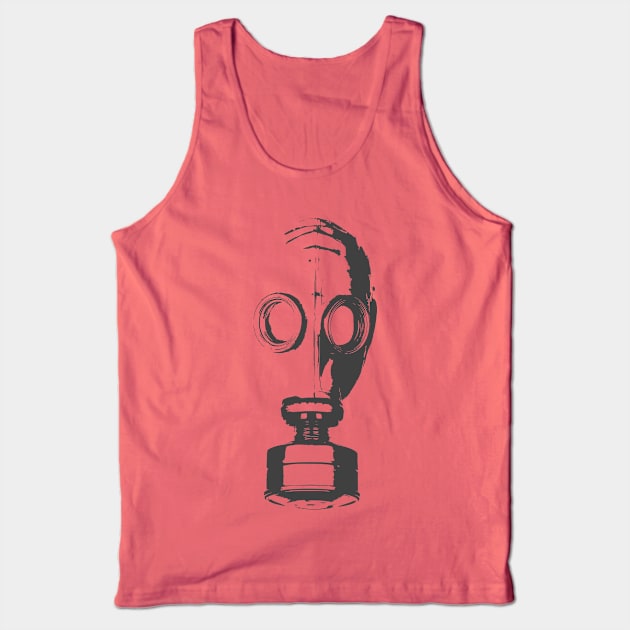 GP-5 Gas Mask Tank Top by CountZero